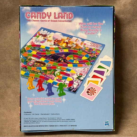 Hasbro Candy Land, Classic Board Game (ages 3+) - Picture 3 of 3